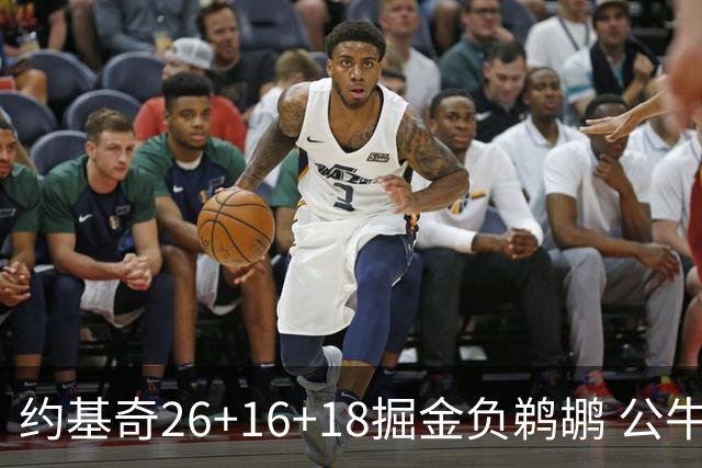 约基奇26+16+18掘金负鹈鹕 公牛不敌魔术3连败
